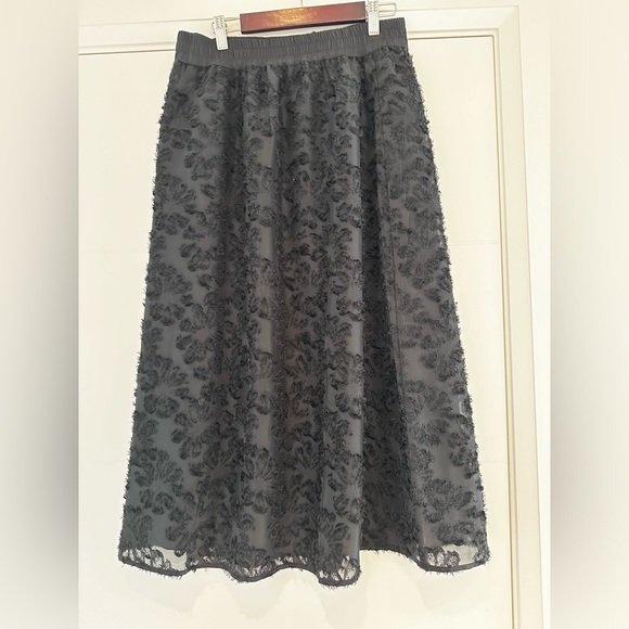 Textured Midi Skirt - Picture 1 of 2